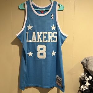 Kobe Bryant hardwood classics blue jersey